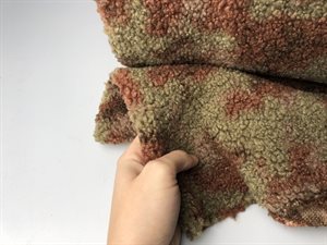 Teddy - smuk army med brune detaljer